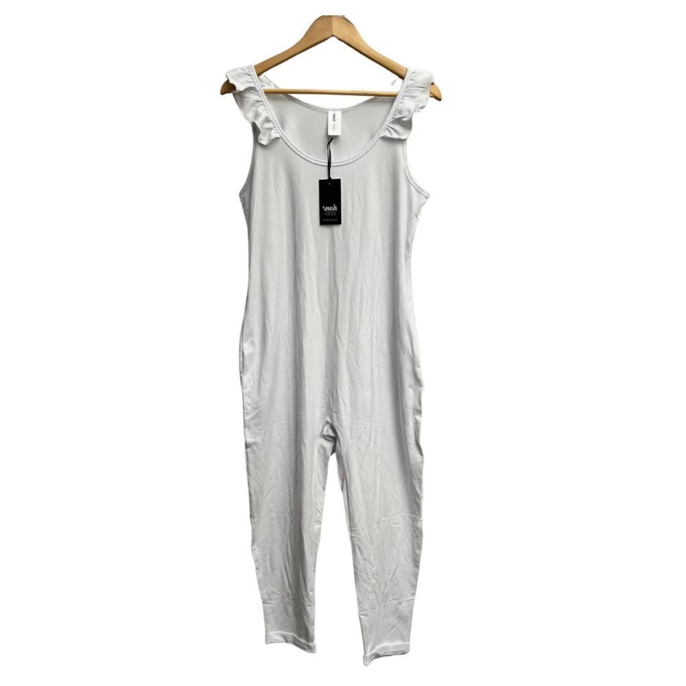 Smash + Tess The Sweetheart Romper White - Picture 2 of 4